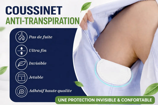 Coussinet Anti-Transpiration Invisible